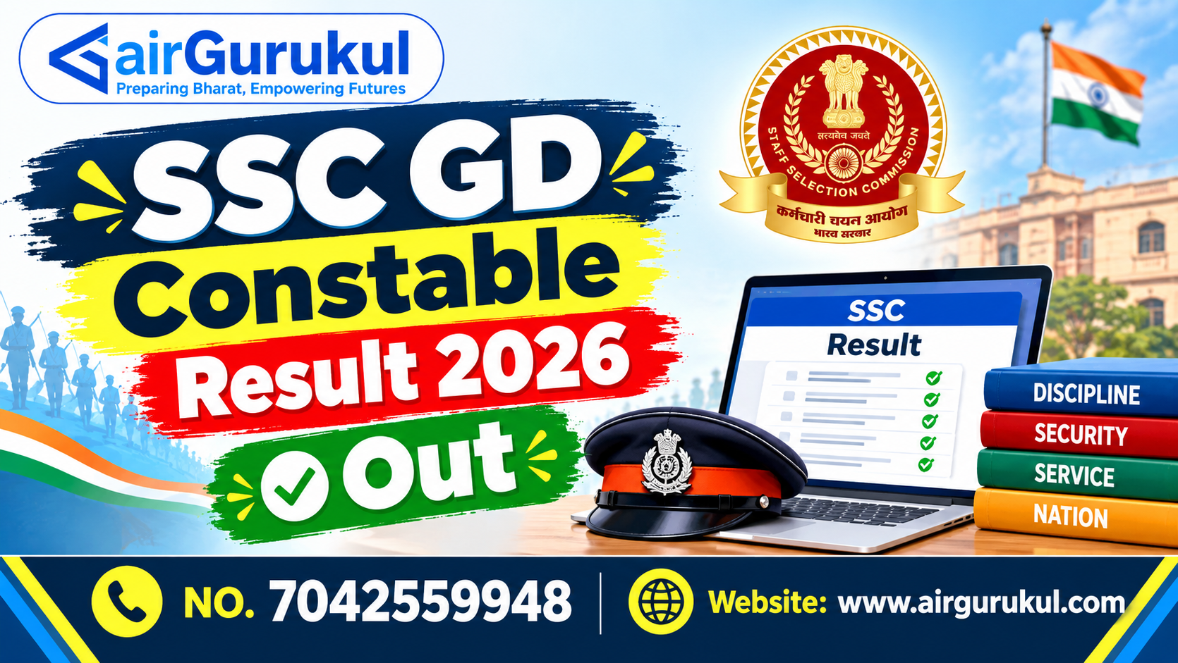 SSC GD Constable Result 2026 – Out – airGurukul